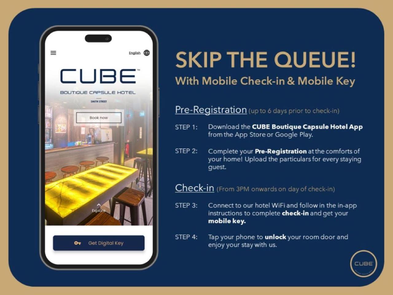 Cube Boutique Capsule At Chinatown Hotel kapsul Singapore